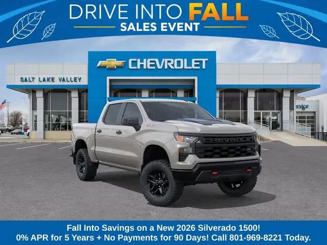 2026 Chevrolet Silverado 1500 4WD Crew Cab Short Bed Custom Trail Boss for sale in West Valley City, UT