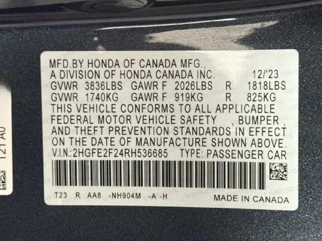 2024 Honda Civic LX