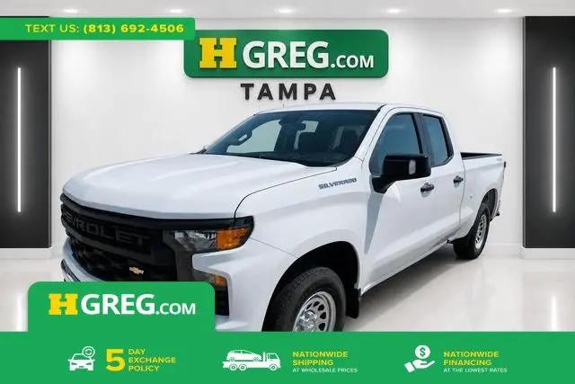 2023 Chevrolet Silverado 1500 4WD Double Cab Standard Bed WT for sale in Brandon, FL