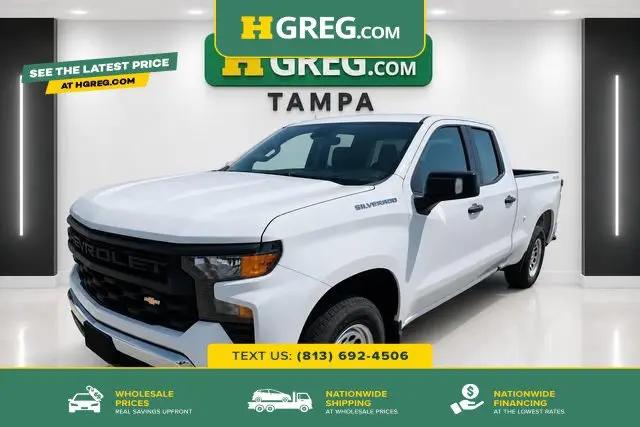 2023 Chevrolet Silverado 1500 4WD Double Cab Standard Bed WT for sale in Brandon, FL