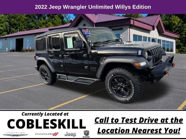 2022 Jeep Wrangler Unlimited Willys 4x4 for sale in Cobleskill, NY