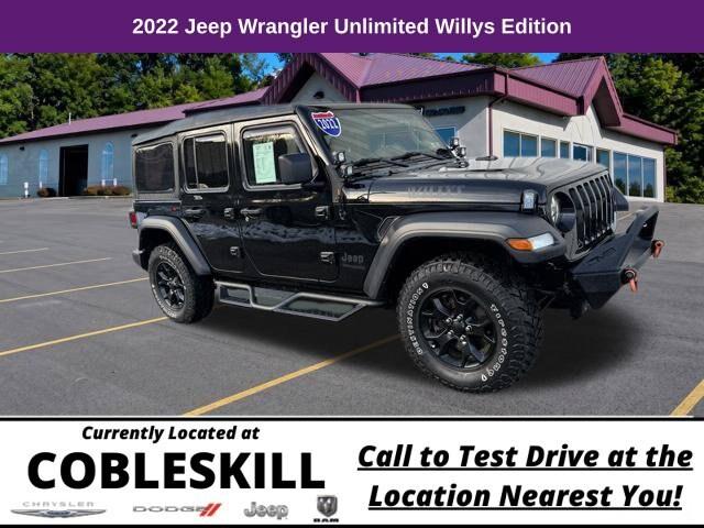 2022 Jeep Wrangler Unlimited Willys 4x4 for sale in Cobleskill, NY