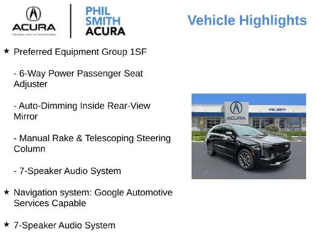 2025 Cadillac XT4 FWD Sport