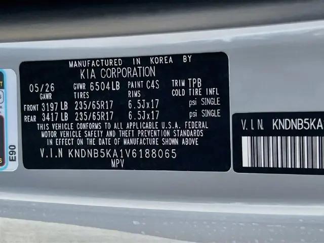 2027 Kia Carnival LXS