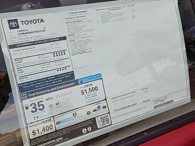 2026 Toyota Corolla LE