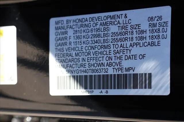 2026 Honda Pilot EX-L