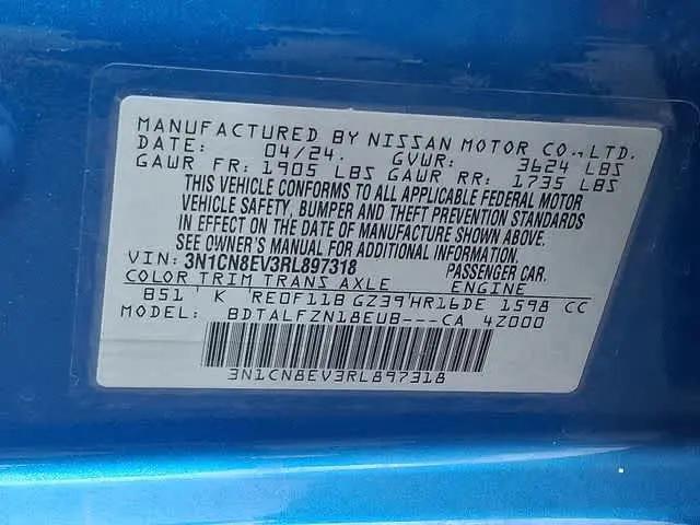 2024 Nissan Versa 1.6 SV