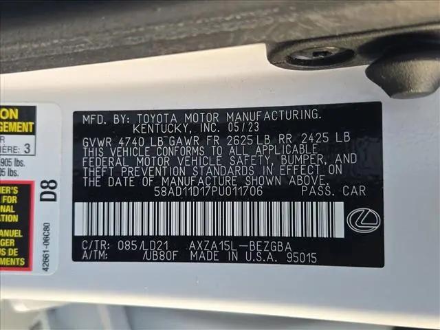 2023 Lexus ES 250 ES 250