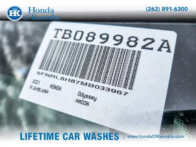 2021 Honda Odyssey Touring
