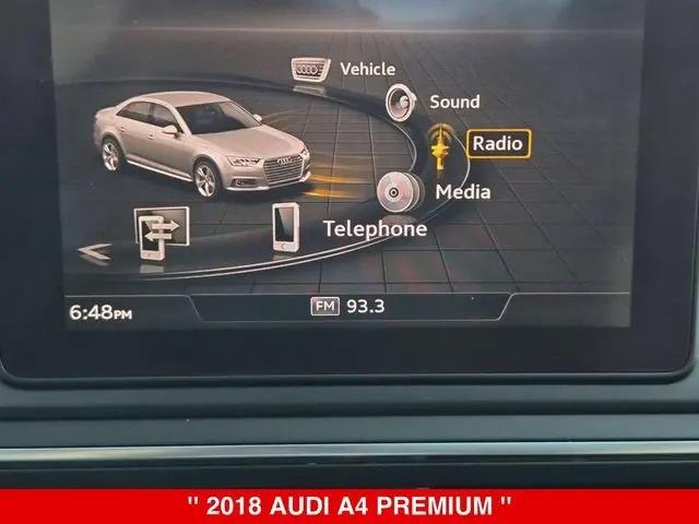 2018 Audi A4 2.0T ultra Premium