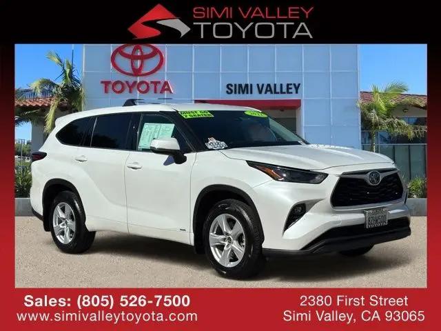 2022 Toyota Highlander Hybrid LE for sale in Simi Valley, CA