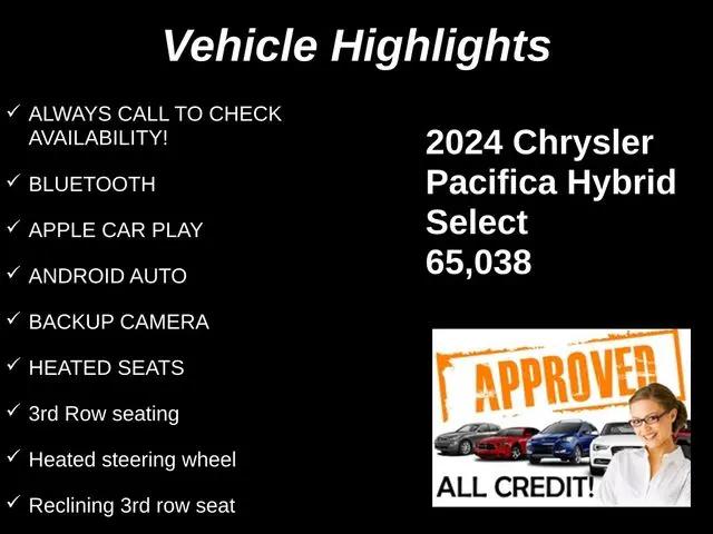 2024 Chrysler Pacifica Hybrid Select