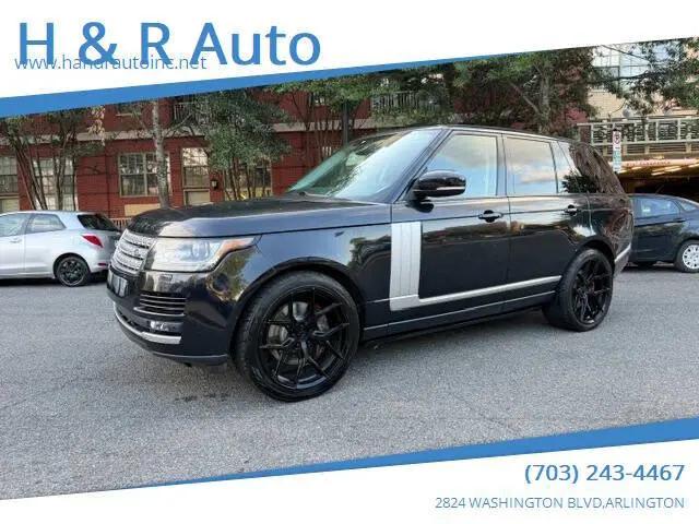 2016 Land Rover Range Rover 5.0L V8 Supercharged for sale in Arlington, VA