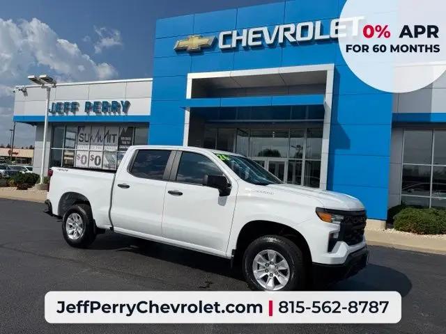 2026 Chevrolet Silverado 1500 4WD Crew Cab Short Bed WT for sale in Rochelle, IL