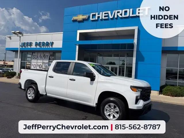 2026 Chevrolet Silverado 1500 4WD Crew Cab Short Bed WT for sale in Rochelle, IL