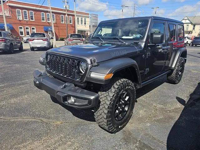2024 Jeep Wrangler 4-Door Willys 4x4 for sale in Williamsport, PA
