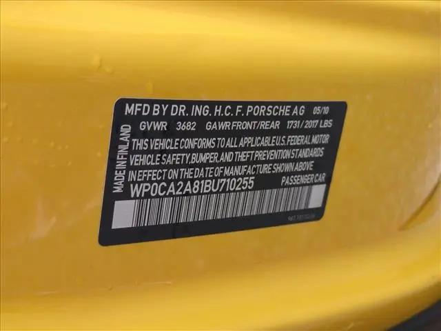 2011 Porsche Boxster Boxster