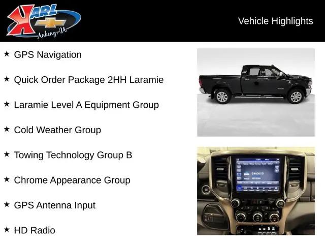 2021 Jeep Ram 2500 Laramie Crew Cab 4x4 64 Box