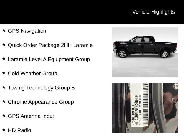 2021 Jeep Ram 2500 Laramie Crew Cab 4x4 64 Box