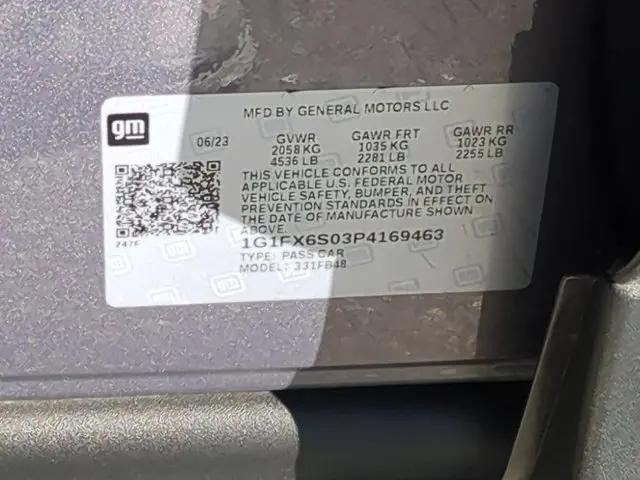 2023 Chevrolet Bolt EV FWD 2LT
