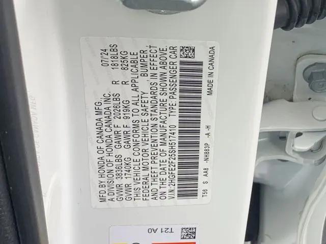2025 Honda Civic LX