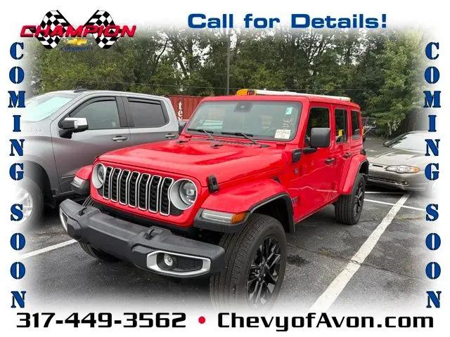 2025 Jeep Wrangler 4xe Sahara 4xe for sale in Avon, IN