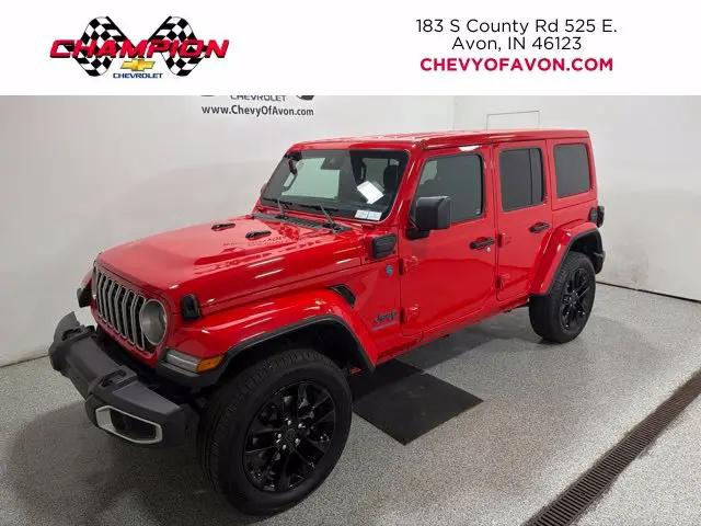 2025 Jeep Wrangler 4xe Sahara 4xe for sale in Avon, IN