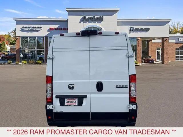 2026 Ram ProMaster 2500 Cargo Van Tradesman High Roof 159 WB w/Pass Seat