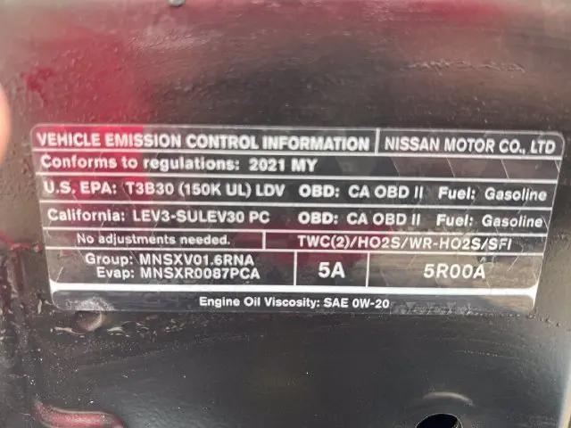 2021 Nissan Versa SV Xtronic CVT