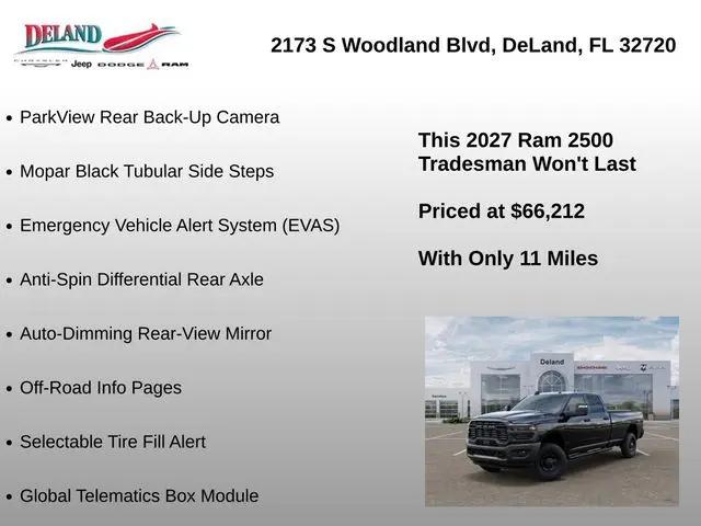 2027 Ram 2500 Tradesman