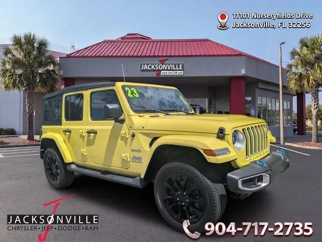 2023 Jeep Wrangler 4xe Sahara 4x4 for sale in Jacksonville, FL