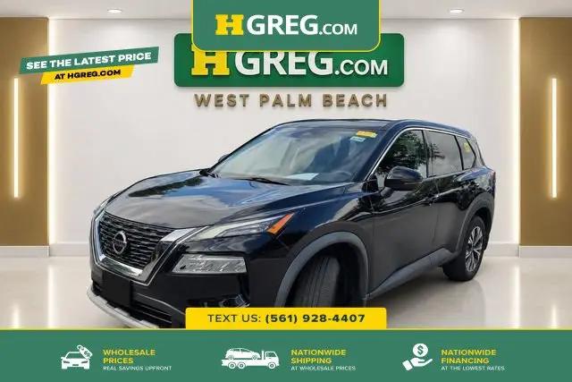 2021 Nissan Rogue SV FWD for sale in West Palm Beach, FL