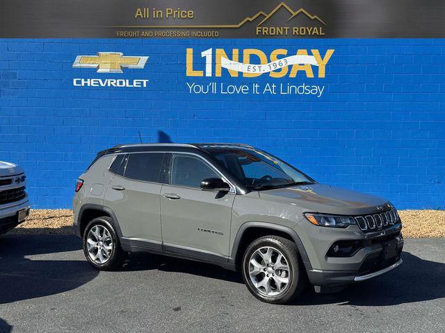 2022 Jeep Compass Limited 4x4 for sale in Front Royal, VA