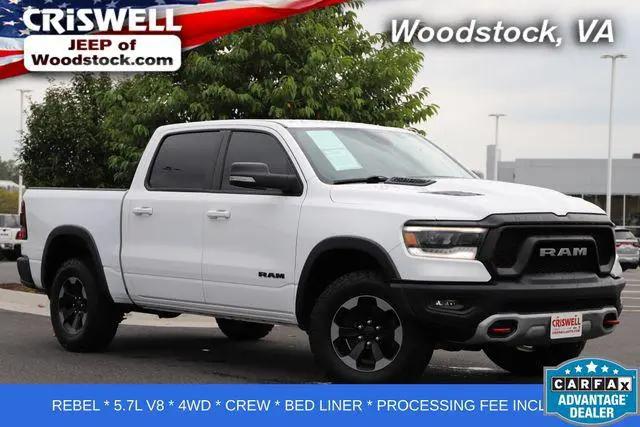 2019 Ram 1500 Rebel Crew Cab 4x4 57 Box for sale in Woodstock, VA