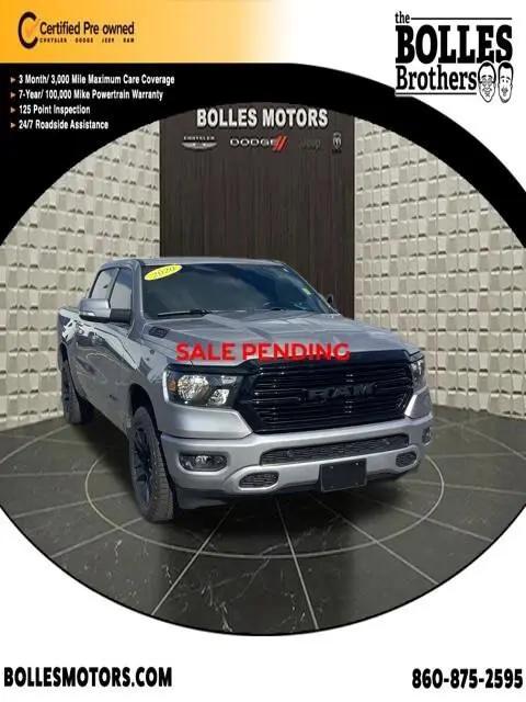 2020 Ram 1500 Big Horn Crew Cab 4x4 57 Box for sale in Ellington, CT
