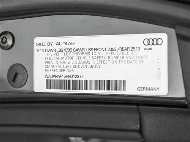 2017 Audi A4 2.0T Premium