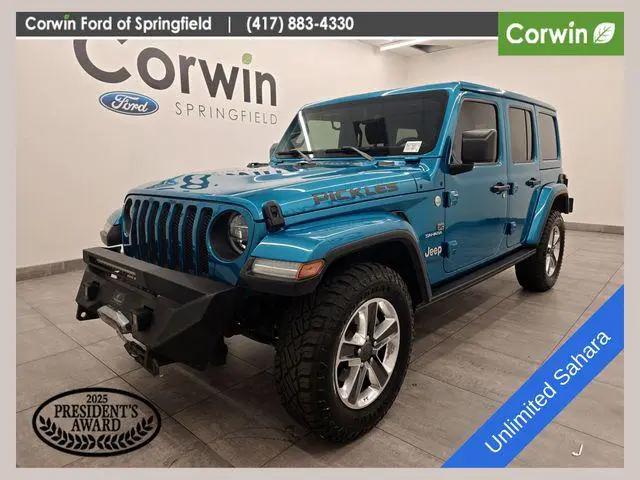 2020 Jeep Wrangler Sahara 4x4 for sale in Springfield, MO