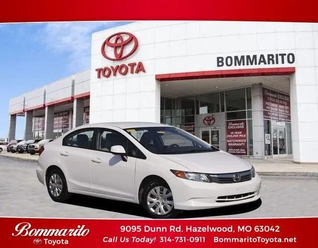 2012 Honda Civic LX for sale in Hazelwood, MO