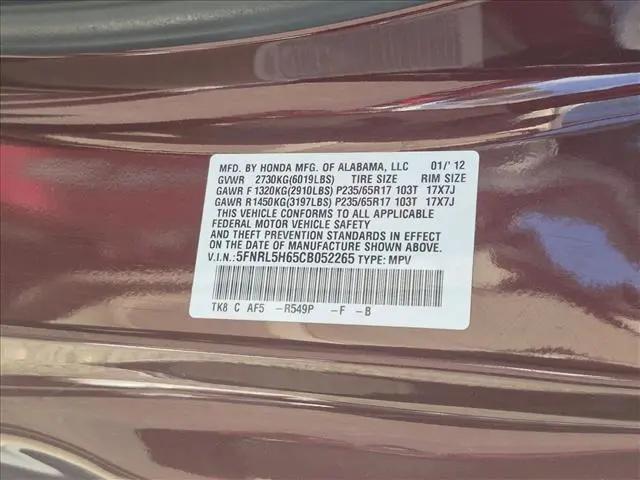 2012 Honda Odyssey EX-L
