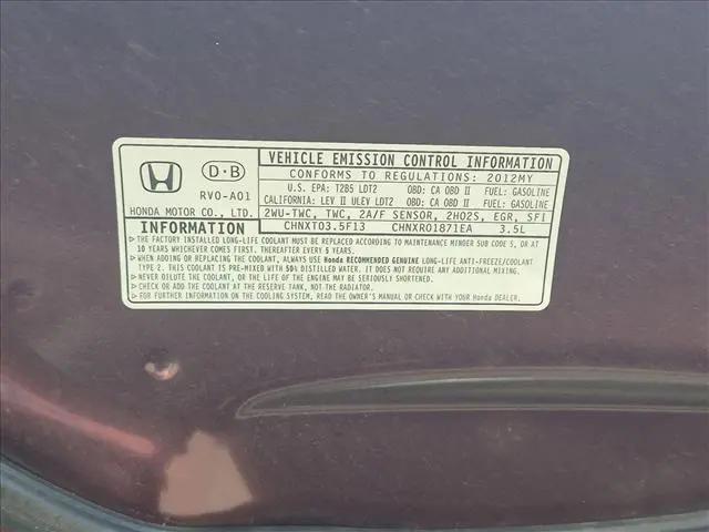 2012 Honda Odyssey EX-L