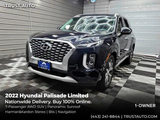 2022 Hyundai Palisade Limited for sale in Sykesville, MD