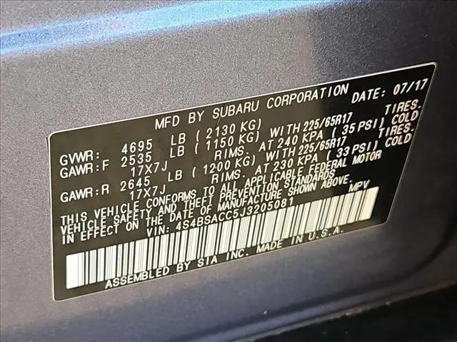 2018 Subaru Outback 2.5i Premium