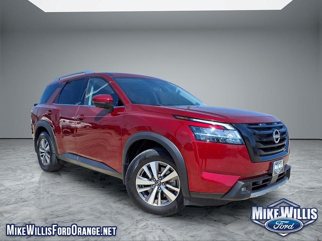 Red (Scarlet Ember Tintcoat) 2022 Nissan Pathfinder SUV / Crossover Front-Wheel Drive 9-Speed Automatic