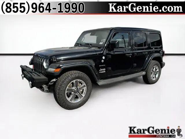 2019 Jeep Wrangler Unlimited Sahara 4x4 for sale in Fontana, CA