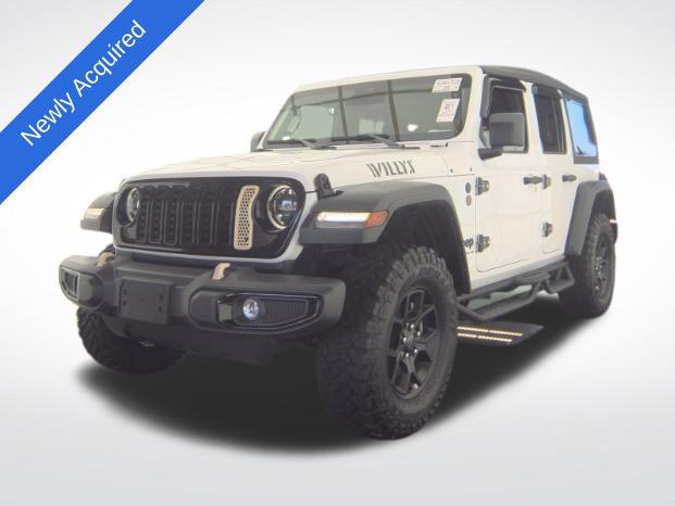 2025 Jeep Wrangler 4-Door Willys 4x4 2025 Jeep Wrangler 4-Door Willys 4x4