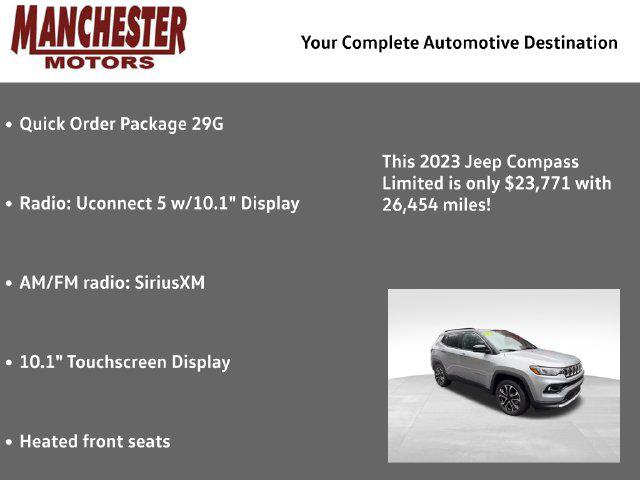 2023 Jeep Compass Limited 4x4