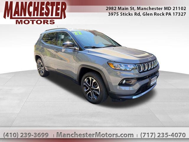 2022 Jeep Compass Limited 4x4 for sale in Manchester, MD