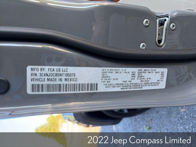 2022 Jeep Compass Limited 4x4