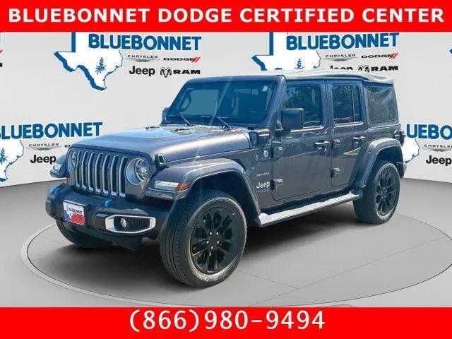 2022 Jeep Wrangler 4xe Unlimited Sahara 4x4 for sale in New Braunfels, TX