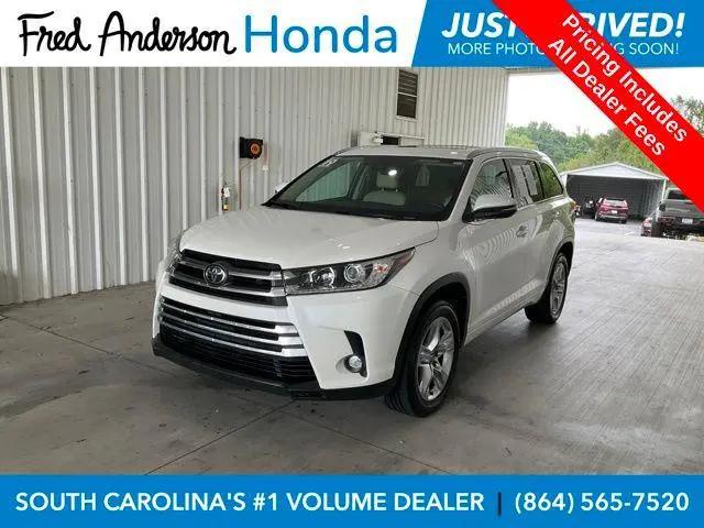 2019 Toyota Highlander Limited for sale in Greenville, SC